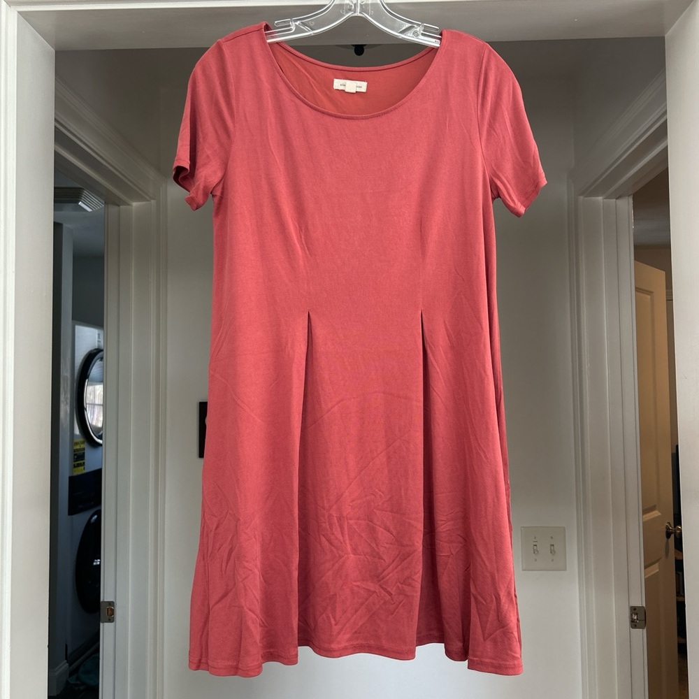 Coral Mini Dress